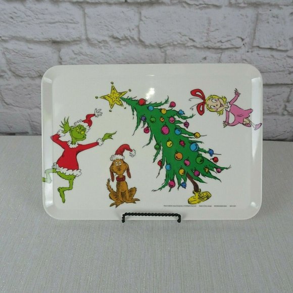 New Dr Seuss Grinch Cindy Lou Christmas Tray - Picture 2 of 8